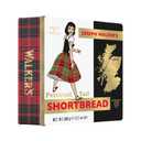 Walker’s Kilted Girl Shortbread Cookie Tin - Authentic Shortbread Cookies from Scotland, 4 Petticoat Tails, 12.7oz (EXP 11/30/25)