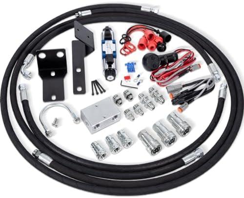 TFK2 Third Function Valve Kit Fit for Kubota L2501 L3301 L3901 L3200 L3800 Tractors with LA525 LA524 Loaders