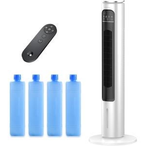 Windowless Portable Air Conditioner Ac Unit with Remote,37 Evaporative Air Cooler,Swamp Cooler for 4 Modes, 12H Timer,01