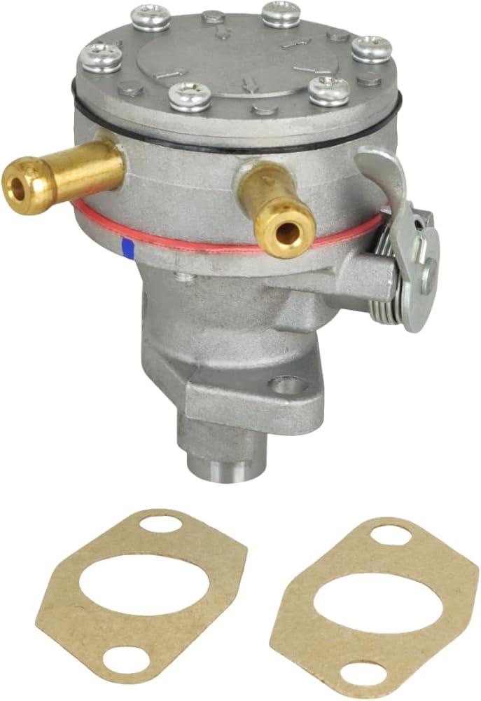 XYZIL Fuel Lift Pump AM882588 Compatible with John Deere Tractor 4200 4210 4300 4310 4400 4410 4500 4600 4700 655 755 756 790 855 856 955 110 4X2 4X4 HPX TH 6X4 2025R 2305 2320 1445 F1145 Mower Gator