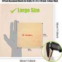 Basswood Sheets - 10 Pack 1/8 x 12 x 12 inch,Perfect for Crafts, Laser Cutting, Carving and Cricut Maker Projects | Thin Wood Sheets for Veneer and Model Building (10Pack 300*300*3mm)