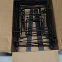 MUDEELA 10-Tier Pots and Pans Organizer under Cabinet, 23.62" Height Heavy Duty Pot and Pan Organizer Kitchen Cabinet Organization and Storage, Adjustable Pot Rack for Frying Pan, Cast Iron Skillet