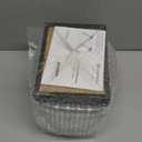 Upsimples 5x7 Picture Frame with Real Glass,Bulk Photo Frames for Wall or Tabletop Display,Set of 17,Black