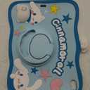 Cartoon Case for iPad 10.2"，MONEHOYSY Cute Soft Silicone Kickstand [Drop Proof,Shock Proof,Anti Slip] Back Stand Cover Case for Kids Children Teens Girls Boys (for Cinnamo)