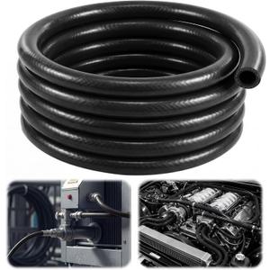 Outus 1" Id, 25ft Silicone Heater Hose,Coolant Radiator Hose, Black, 1