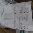 DEZ FURNISHINGS Cordless 2" Signature Faux Wood Blind, 70" W x 48" H, Embossed White