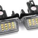 2Pcs LED License Plate Lights Number Lamp for Toyota Camry(XV50) 2012-2017,Prius C (NHP10)2012-2019 Powered by High Power SMD Xenon White LED Error Free