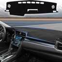 YYCKE Dash Cover Mat Custom Accessories Dashboard Pad Fit for Toyota RAV4 2013 2014 2015 2016 2017 2018 Accessories Dashboard Pad Carpet Protector