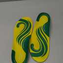 Orthobrace Work Boot Insoles for All Day Shock Absorption,Anti Fatigue Medium and High Arch Support Shoe Inserts for Men Women,Relieve Foot Pain,Soft Comfortable Work Insoles for Standing All Day-M (Green (Weight Under 200 Lbs))