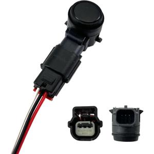 23428268 Parking Aid Sensor with Connector Plug Pigtail Wire Harness Compatible with Enclave,Encore, Regal Sportback,Regal Tourx,Ct6,Cts,Escalade,Xt5,Xts
