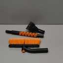 33" Extendable Snow Brush and Ice Scraper for Car Windshield, 2-in-1 Car Snow Brush & Ice Scraper with 360 Pivoting Brush Head and Comfortable Foam Grip for SUV Trucks Sedans,Orange