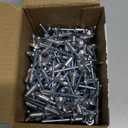 (250Pcs) 3/16"x3/8" Aluminum blind pro Rivets,Aluminum Grip and Steel Mandrel
