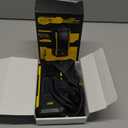 Tire Inflator Portable Air Compressor, 150 PSI Portable Tire Inflator for Car with Digital Gauge, Air Pump for Inflatables with LED & Auto Shut-Off, Ideal for Car, Motorcycle, Bicycle and Ball (Black)