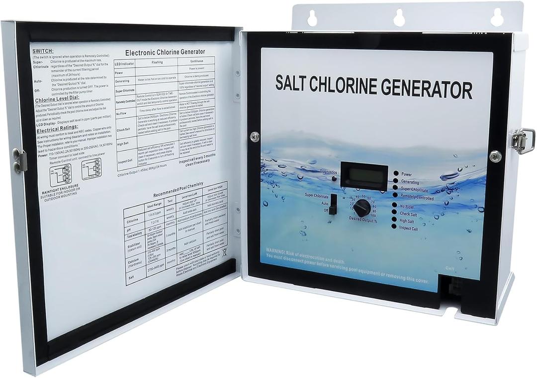 2026 Enhanced Version GLX-CTL-RITE Control Unit Replacement for Hayward AQR Goldline Aqua Rite Electronic Salt Chlorine Generator, Compatible with T-Cell-3, T-Cell-9 and T-CELL-15 Salt Cell