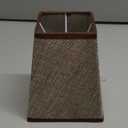 Lamp Shade Cover brown/beige 6"x3.5"X5"