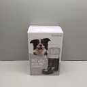 7L Automatic Dog Water Dispenser Bowl, Gravity Pet Water Dispenser with Stainless Steel Bowl, No Spilling Large Capacity Water Feeder for Dogs Cats (7L Without Filter Black)