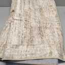 Long Bathroom Rugs Runner - Washable Rug for Hallway 2x10, Ultra-Thin Soft Kitchen Carpet Runner, Anti Slip Backing Runner Rugs for Entrance, Bedroom, Living Room (2'x10', Brown/Ivory)