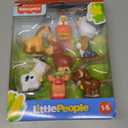 Fisher-Price Little People Toddler Toys Farm Animal Friends 8-Piece Figure Set for Pretend Play Ages 1+ Years