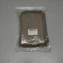 Set of 2 Fluffy Boucle Pillow Covers 18"x18", Moss Green Textured Throw Pillow Covers with Faux Leather Accents, Boho Decorative Pillow Cases for Couch, Bed, or Farmhouse Home Decor