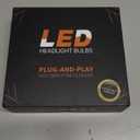 compatible with (2007-2014) Chevy Suburban 1500/2500 Headlight Bulbs Bright Light Front Bulb Kit, 9005/HB3/H10 and H11/H8/H9 High/Low Beam, 5202 Fog Lights, Pack of 6