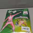 Morphsuits Pink Power Ranger Costume Adult Men, Power Ranger Costume Adult, Funny Costumes for Adults (Large)