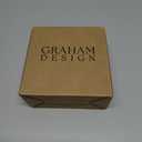 Square Scalloped Acrylic Drink Coaster Set 4Pack with Square Holder (Clear)