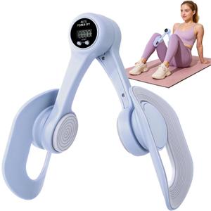 Thigh Trainer Master, Pelvic Floor Strengthening Device with Display Counter Hip Trainer Kegel Exerciser, Leg Inner Thigh Trainer Pelvic Floor Muscle Trainer, Thigh Exercise Workout Equipment for Home
