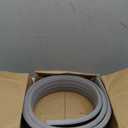 Threshold Ramps for Doorways Self-Adhesive Rubber Ramps for Door Threshold Rubber Door Threshold Ramp for Wheelchair Stroller Scooter Reducer Ramp (Gray, 3 Wide x 6.6' Long)