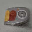 Upgraded Blublu Park Wider U-Shape Inflatable Sit Me Up Floor Seat for Baby 3-36 Months with Cover, Portable Baby Chair with Activity Sensory Tray for Sitting Up, Infant Floor Seats & Loungers, Piano (Grey)