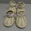 DOGOYS Dog Shoes, Dog Sandals for Hot Pavement, Non-Slip Waterproof Dog Booties for Winter Snowy Day and Summer, Adjustable Straps Easy-Clean Beach Outdoor Pet Boots Rugged Sole-4Pcs Beige, Size 6