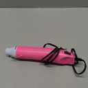 Mini Heat Gun, Portable Hot Air Gun Tool for DIY Crafts Heat Shrink Gun for Epoxy Resin, Embossing, Shrinking Wrapping Drying Paint Removing Stickers (Pink)