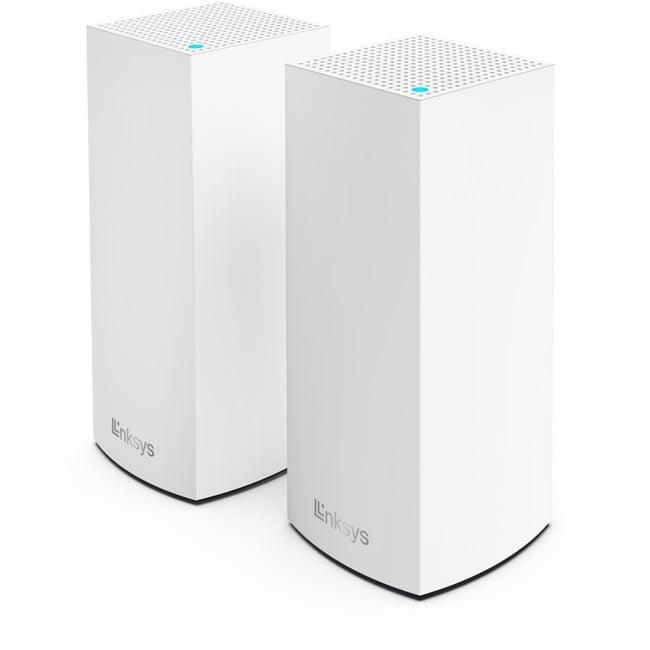Linksys - Atlas 6 WiFi 6 Router AX3000 Dual-Band WiFi Mesh Wireless Router (2-pack) - White