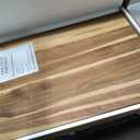 GASHELL Noodle Board Stove Cover with Handles for Electric, Gas Stove Top (Acacia Wood)