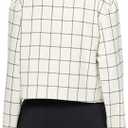 HUGO Women's Big Check Patch Pocket Jacket, 8