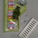 Hermit Crab Platform with Ladder Climbing Toys Hermit Crab Climbing Wall Shelf Habitat Reptile Tank Decor Terrarium Accessories for Leopard Gecko Frogs - Plastic Material