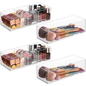 Acrylic Organizer 4-piece Makeup Organizer Countertop For Drawers Organizer Storage Bathroom Organizers And Storage Is A Good Choice For Desktop Finishing (4)