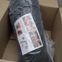 Luxury Leather Front Seat Cover, Non Slip All Inclusive with Storage Bag, Suitable for 95% Sedan, SUV, Truck, 2 Piece Black