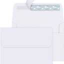 Eupako A2 White Paper Envelopes 250 Pack 4.375x5.75" Invitation Envelopes Self Seal for RSVP, Wedding, Thank you Notes, Greeting Cards, Photos, Announcements