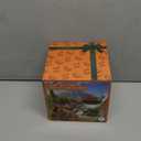 Fnylague Dinosaur Terrarium Kit for Kids-Light Up Dinosaur Habitat Craft Gift Toys for Boys with Glow in The Dark Dinosaurs, DIY Dino World Night Light with Hanging Rope & Stickers.