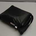 LXKCKJ 12x18 FT Oval Pool Cover with Above Ground Pool, Solar Pool Cover Protector, Winter Pool Cover with Accessories Set Ideal for Cold and UV Resistant, Dustproof (Black)