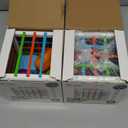 2 Pcs MINGKIDS Montessori Toys for 1 Year Old, 6 Pc Multi Sensory Shape, Toddler Developmental Learning Birthday Gifts, Baby Toys 12 Month