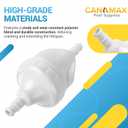 [August Upgraded] Canamax G52 Backup Valve - Compatible with Polaris 180, 280, 380, 480, 3900 Pool Cleaner, Vac-Sweep 380, 280, 280 TankTrax - Improved Valve Lifespan, Upgraded Crack Resistant Casing