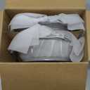 Set of 6 Round Glass Casserole Dishes, Nesting Glass Baking Dish Set with Lid, Oven, Freezer and Dishwasher Safe. - 0.5QT+1QT+1.8QT