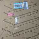 Gashell Wire Shelf Covers, Bamboo Wire Rack Covers for Pantry, Closet (5pcs, 36" W x 12" D)