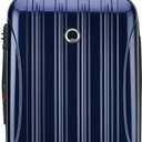 DELSEY PARIS Helium Aero Hardside Expandable Luggage with Spinner Wheels, Blue Cobalt, Carry-On Plus 21 Inch