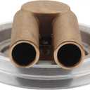 Dasbecan 21214596 Sea Water Pump Compatible with Volvo Penta Belt Pulley 4.3 5.0 5.7 Replaces OEM# 3862487 381269 3858229 Crankshaft Mounted Raw Waterpump