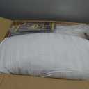 Serta Down Illusion Soft Hypoallergenic Soft/Medium Bed Pillows for Side, Stomach or Back Sleepers (2 Pack), Queen, White