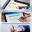 Surface Pencil - Stylus for Surface Pro 12/11/10/X/9/8/7/7+/6/5/Go 3/Go 2/Book/Laptop 5/Studio 2 with 4Nibs, 4096 Pressure Sensitivity Palm Rejection Rehargeable Surface Pro Pen Stylus