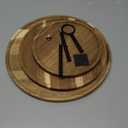 Perco 3 Tier Wooden Cupcake Stand, Acacia Wood Tiered Display Stand for 20 Cupcakes  Rustic Dessert Table Display Set, Tiered Serving Tray for Weddings, Birthdays, Baby Showers & Events