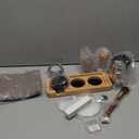 28PCS Espresso Accessories Kit, 51mm Espresso Tamper Tools,Includes Wood Station, Distributor, Stirrer, Dosing Funnel, Brush, Puck Screen, Frothing Pitcher, Latte Pen, Powder Ring, Towel, Decorative Stencils